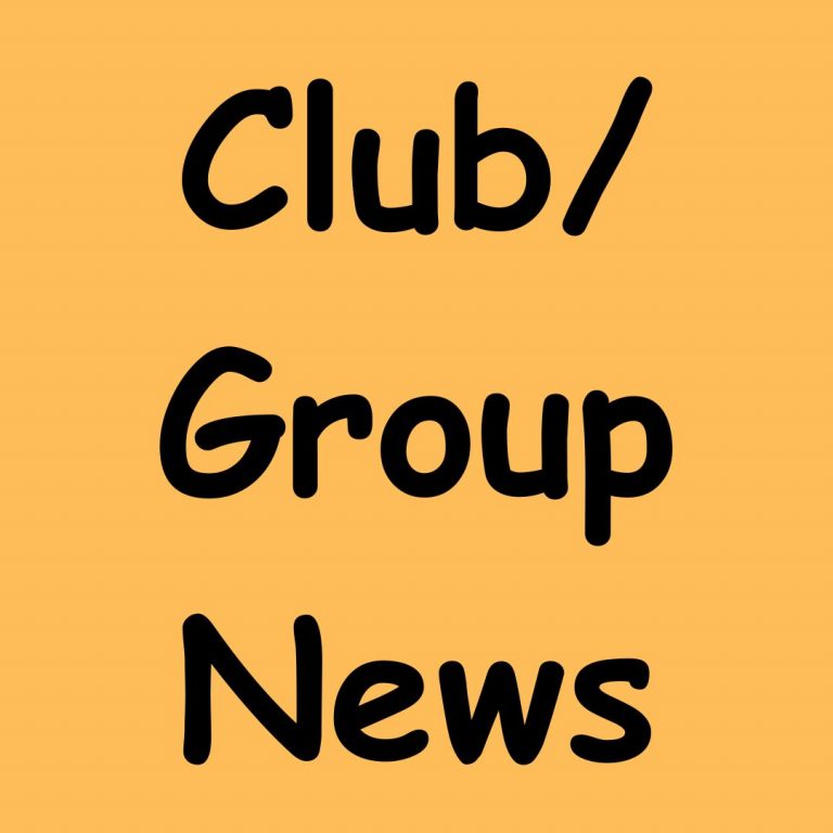 A light orange block with the black text "Club/Group News"